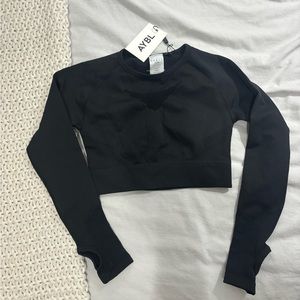 AYBL Black Long Sleeve Top